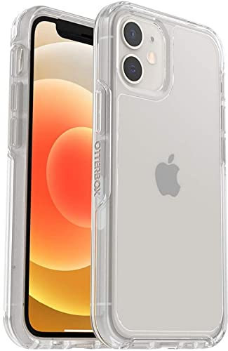 OtterBox Symmetry Clear Series Schutzhülle für iPhone 12 Mini, keine Einzelhandelsverpackung, transparent