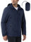 33,000ft Regenjacke Herren Wasserdicht Outdoorjacke Leichte Freizeitjacke Packbare Windjacke Fahrrad Regenmantel mit Kapuze Navy blau XL