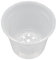 Gardening Naturally Orchid Pot 15cm Translucent - Pack of 5 or 10, Clear Plastic Pot Ideal for Growing Orchids or Other Plants (Pack of 10)