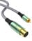 RAWAUX Cavo da XLR a RCA, Adattatore Audio Stereo da 3 pin XLR Femmina a RCA Maschio Cavo di Connessione Microfonica Sbilanciata per Altoparlanti, Amplificatori 3m