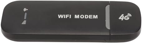 VBESTLIFE Modem WiFi, Routeur WiFi 4G Portable avec Emplacement pour Carte SIM, Appareil Hotspot WiFi 4G LTE, jusqu'à 10 Utilisateurs, Modem USB 4G pour Téléphone, Ordinateur Portable,