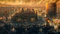 Puzzles 1137 Pieces Large Ruined City In The Game Fallout 75 * 50Cm