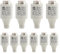 10PCS 16A DII E27 R021 Spiral-Keramik-Sicherungen, gG Diazed Sicherungseinsätze 500VAC, Diazed Sicherungen Schmelzeinsätze, Sicherungseinsatz Diazed DII für Kabel- und Leitungsschutz