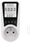 Einphasiger Stromzähler, digitaler Stromzähler mit LCD-Display, 10 (60) A, 230 V, 50 Hz, digitaler Stromzähler, 1-phasig, 2-polig, 2P DIN-Schiene (SS766fr)