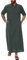YAOHUOLE Sommer Kaftan Herren Thobe Langarm Mens Thobe Dunkelgrau 3XL