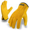 Sicherheits-Arbeitshandschuhe für Damen und Herren ornensichere, atmungsaktive Gartenhandschuhe aus Leder, strapazierfähige, flexibel gepolsterte Handflächenhandschuhe für Gartenarbeit, Mechanik, B