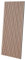 KARAT Panneaux muraux en MDF - Panneau mural avec placage en bois et feutre - Tasseau mural Décoration pour intérieur - Isolation sonore pour bureau maison - Chêne blanc118x60 cm