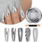 BISHENGYF Silver Chrome Nail Powder - Metallic Holo Nail Chrome Powders, 1G Glitter, Shiny Silver Nail Powder Mirror Effect, Pigment Nail Art DIY Design Decor, Women Gift