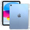 Transparente Schutzhülle für iPad der 10. Generation 27,7 cm (11 Zoll) 2022, schlank, weich, flexibel, leicht, TPU-Gel-Silikon-Schutzhülle mit Stifthalter, für iPad 10. Generation 2022 (transparent)