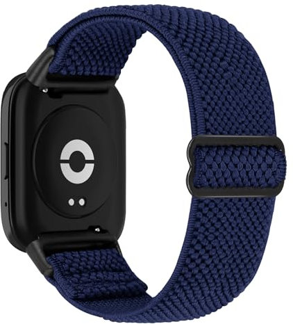 TumCez Cinturini Compatibile con Xiaomi Redmi Watch 3 Active Cinturino per Donna Uomo, Bracciale Sportivo in Nylon Morbido Elastico Traspirante per Cinturino Xiaomi Redmi Watch 3 Active