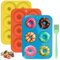 3 Pieces Silicone Donut Moulds,Donuts Moulds for Baking,BPA Free 6 Cavity Non-Stick Silicone Donut Baking Tray,Doughnut Pan,Donut Pan with Oil Brush,Doughnut Tray for Cake Biscuit Bagels Muffins