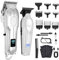 Tondeuse Cheveux Hommes Professionnel, Tondeuse Barbe et Cheveux Homme Sans Fil, Tondeuse Precision Homme Avec Ecran LED, Tondeuse à Cheveux Electrique Étanche à L'Eau