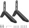 TV Base Bracket - Sturdy Mounting , Removable TV Mount | Heavy Duty Flat Mount, Metal Frame Stand for Upgrading Home Theater Display Furniture