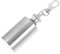 Cabilock Mini Flasque Porte-Clés en Acier Inoxydable 1 Oz Flasque Portable pour Flacon Cylindrique Pratique en pour Voyage et Activités de Plein Air