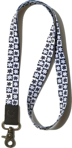 DQL schlüsselanhänger lang, schlüsselband fur Damen, Neck Lanyard Keychain Holder for Men and Women - Cool Lanyards for Keys Wallet and ID Badge Holder