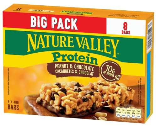 Nature Valley Protein Peanut & Chocolate Cereal Bars 8 x 40g
