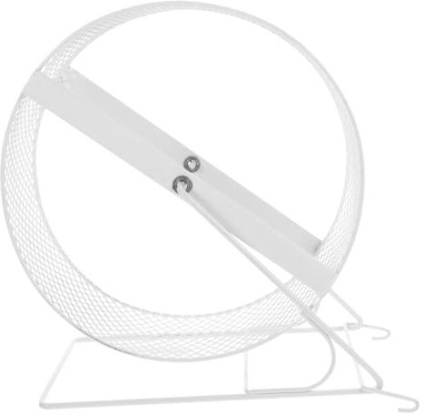 Gadpiparty Hamsterrad aus Eisen für Nagetiere mit Geruchloser Oberfläche 32cm Laufrad für Bewegung und Nachtnutzung