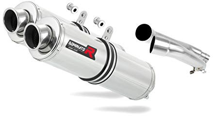 DOMINATOR CBF 1000 Pot d'échappement Rond Silencieux Exhaust Racing Slip-on 2006 2007 2008 2009