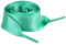 Jamron Flach Seide Satin Band Schnürsenkel 2CM Breit für Turnschuhe Ballerinas Pumps P13 Jadegrün 120CM