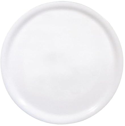 Assiettes à Pizza en Porcelaine Blanche 310 mm - Lot de 6 - Saturnia