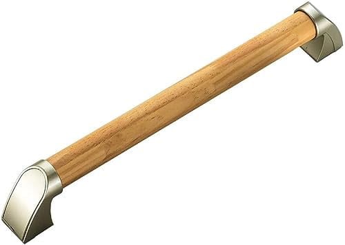 AXSDEJT Haltegriffe Holz fur Dusche, Griffbadewanne fur Senioren und Behinderte, Wasserdicht rutschfest Sicherheit Haltegriff fur Korridor fnd Treppen im Freien 54 cm