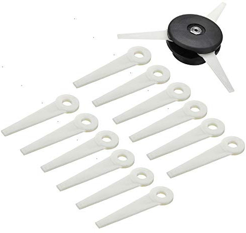Chuancheng Tête de débroussailleuse + 12 Lames de Coupe pour STIHL POLYCUT 6-3 FS40 FS45 FS46 FS50