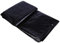 FOGUO Abdeckplane Wasserdicht Schwarz 1X1m, Plane Mit Osen Wasserdicht, Staubdicht Regendicht UV-beständige Reißfest, Schutzplane Bootsplane Holzabdeckplane