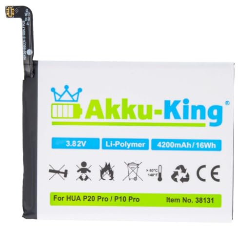 Akku kompatibel mit Huawei HB436486ECW - Li-Polymer 4200mAh - für Mate 10, Mate 10 PRO, P20 PRO