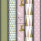 Clairefontaine 201965AMZC - Karton mit 10 Rollen Geschenkpapier Excellia 5mx0m70 80g, sortierte Motiven Cocooning
