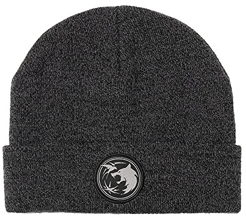 JINX Netflix's The Witcher Destiny Knit Beanie, Grau, Erwachsenengröße, grau, Einheitsgröße