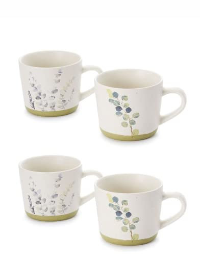Cha Cult 2 X NEU teemando® Becher Deike Keramik, 2-fach sortiert 0,35 l = 4 Becher