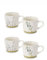 Cha Cult 2 X NEU teemando® Becher Deike Keramik, 2-fach sortiert 0,35 l = 4 Becher