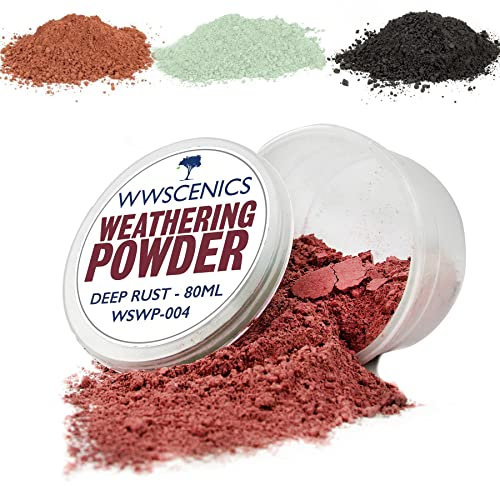 WWS War World Scenics WWScenics | Weathering Powder Set of 4 - WSWP-013| 4x80ml