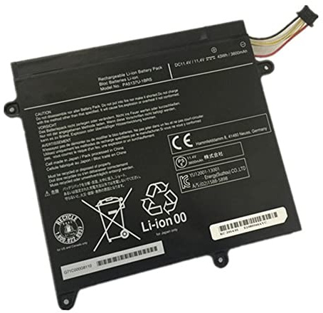 XITAIAN 11.4V 43Wh 3600mAh PA5137U-1BRS Ersatz Laptop Akku für Toshiba Satellite Protege Z10 Z10t-A-13V PA5137U
