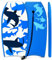 GYMAX Surfbrett, Schwimmbrett mit Zugseil & EPS Schaumstoff-Kern, Bodyboard Surfboard für Kinder & Erwachsene (83 x 47 x 5,5 cm, Blau)