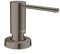 hansgrohe Focus Moderner Seifenspender für Bad und Spülbecken, gebürstetes schwarzes Chrom, 40438341