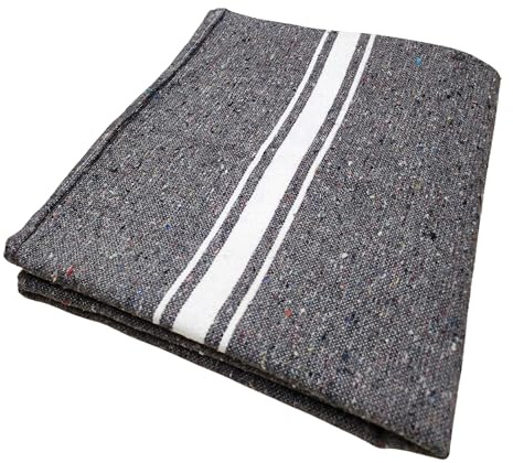 LNT France Couverture de Protection de Meubles 120 x 220 cm, Française | Déménagement, Transport et Stockage, Voiture - Animaux - Yoga, 500 g/m², 100% Textile Recyclé, Fabrication Française
