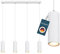 bmf-versand® Pendellampe Esstisch Weiß - Hängelampe Modern 4 Flammig - Hängeleuchte Esszimmer Küche - Pendelleuchte Wohnzimmer Hängend - Fassung GU10