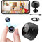 2023 Mini Spy Hidden Cameras Magnetic WiFi Camera Wireless Compact Home Surveillance Camera Portable Reshline Camera with Night Vision and Motion Detection for Office and Home Indoor Outdoor