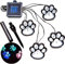 YOPOTIKA Solar Paw Print Lights, LED Solarleuchten (4er Set) Katze Hund Tier Solar String Lights Outdoor Dekoration, wasserdichte Gartenbeleuchtung für Garten Terrasse Hof