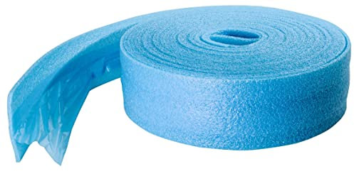 Zewotherm Randdämmstreifen zur schallbrückenfreien Verlegung schwimmender Estriche, Fließestriche mit und ohne Fußbodenheizung in verschiedenen Ausführungen (150 x 8 mit Lasche SK, VPE 50 m)