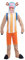 My Other Me One Piece Chopper Cosplay Costume Adult - Officially Licensed Anime Outfit with Plush Jumpsuit, T-Shirt, Pants, Booties, Headpiece, and Backpack for Comic-Con, Halloween, and More