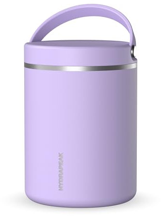 Hydrapeak Termo de acero inoxidable de 32 onzas con aislamiento al vacío | Termo para niños para alimentos calientes y fríos, termo de sopa a prueba de fugas para adultos, 10 horas de calor y 16 horas