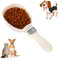 EHOTER Pelle à mesurer numérique pour nourriture pour animaux de compagnie, chat et chien, tasse à mesurer en grammes, tasse amovible avec affichage LED pour nourriture pour animaux domestiques, pelle