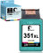 Penguin Druckerpatronen für HP 351 XL für PhotoSmart C4200 C4250 C4270 C4380 C5200 C5500 D5368 Deskjet D4260 D4363 D4368 Officejet J5780 J6410 Wiederaufbereitete Patronen fur 351XLL (1 Farbe)