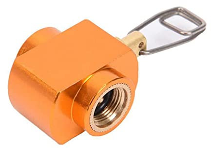 Jorzer Gas Refill Adapter Outdoor Camping Gas Stove Adapter Gas Refill Adapter Gas Saver Shifter Refill Adapter Gas Camping Stove Cylinder
