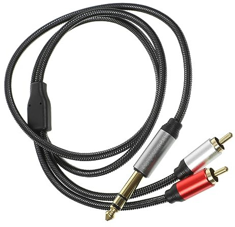 COSMEVIVI Câble Audio Équilibré Pour Guitare Microphone Et Amplificateur Flexible Et