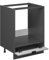 Vicco Oven housing cabinet Fame-Line, Light blue-grey, 60 cm, WT Oak