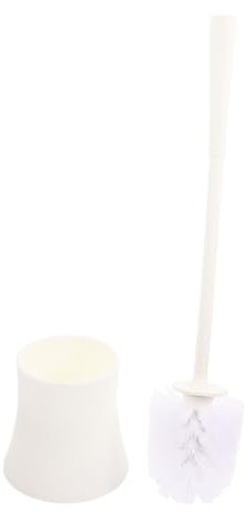 GRADENEVE 1 Set Cleaning Brush Dishwasher Mat Kitchen Bins Power Paste Rim Blocks Freshener Liquid Bendable Bowl Cleaners Brush Home Supplies Abs White