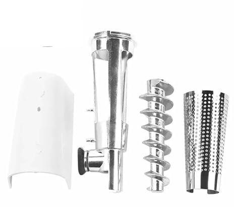 zoubeqie Tomato Fruit Juicer Strainer Parts Attachment Compatible For Kitchenaid Mixer Mincer Food Grinder Model Compatible For KSMF Compatible For GA